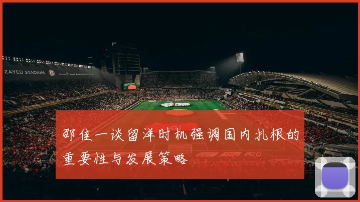 邵佳一谈留洋时机强调国内扎根的重要性与发展策略